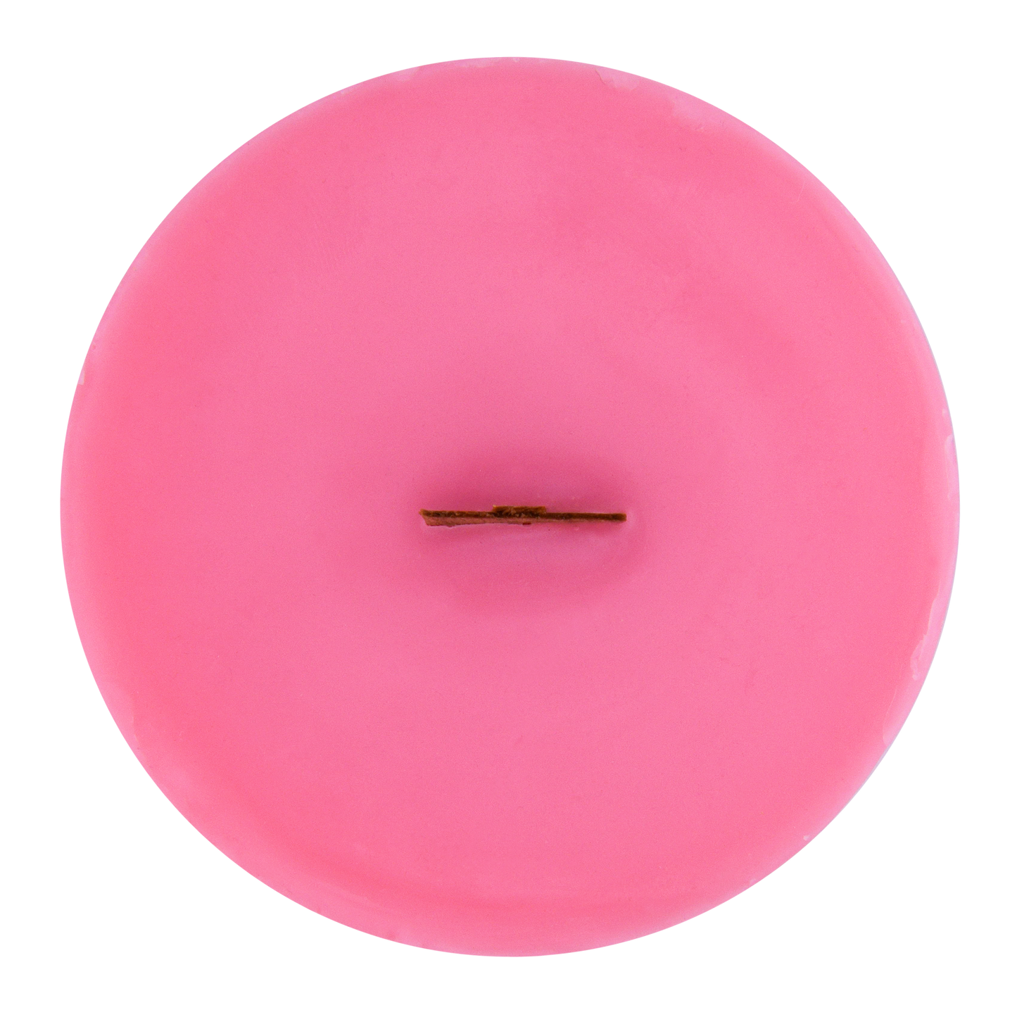 Top view of Applemint A‑Go Go wick slip—pink refill insert scented with fresh apple and spearmint