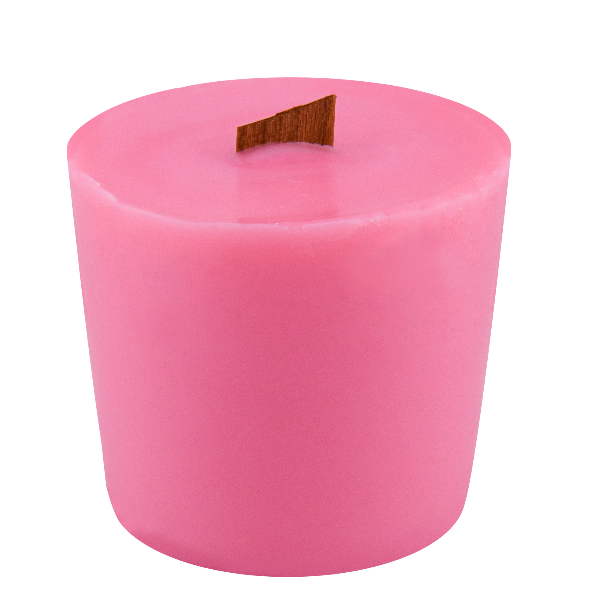 Body view of Applemint A‑Go Go wick slip—pink refill insert scented with fresh apple and spearmint