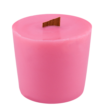 Body view of Applemint A‑Go Go wick slip—pink refill insert scented with fresh apple and spearmint