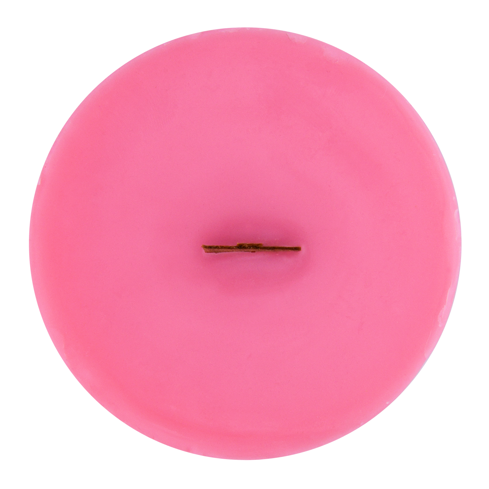 Top view of Applemint A‑Go Go wick slip—pink refill insert scented with fresh apple and spearmint