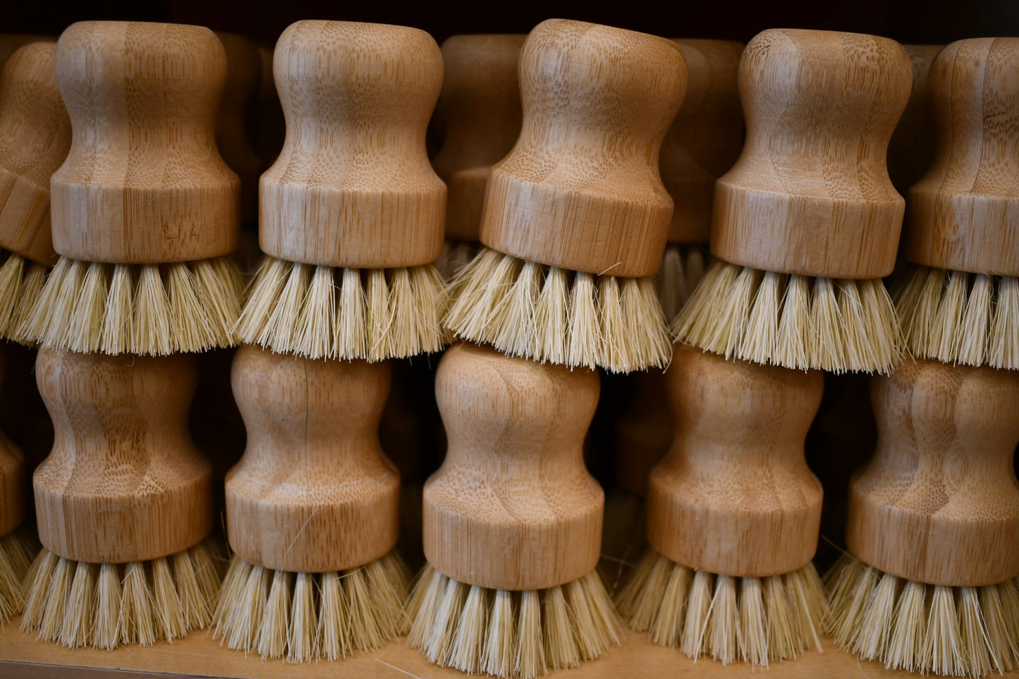 Bamboo Scrub Brush